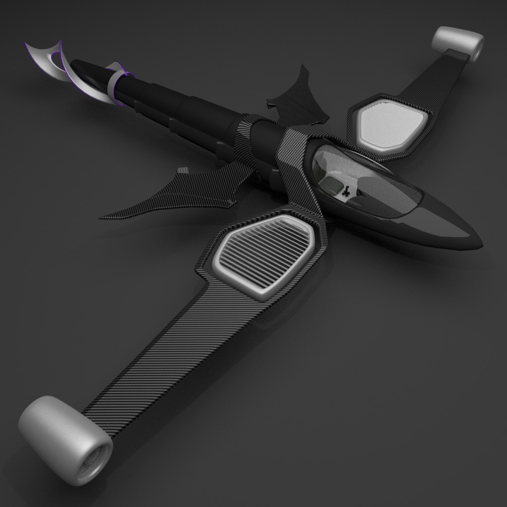 Futuristic plane preview image 2