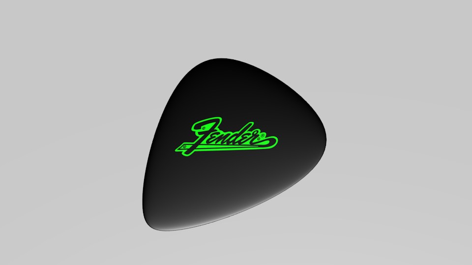 Guitar pick preview image 1