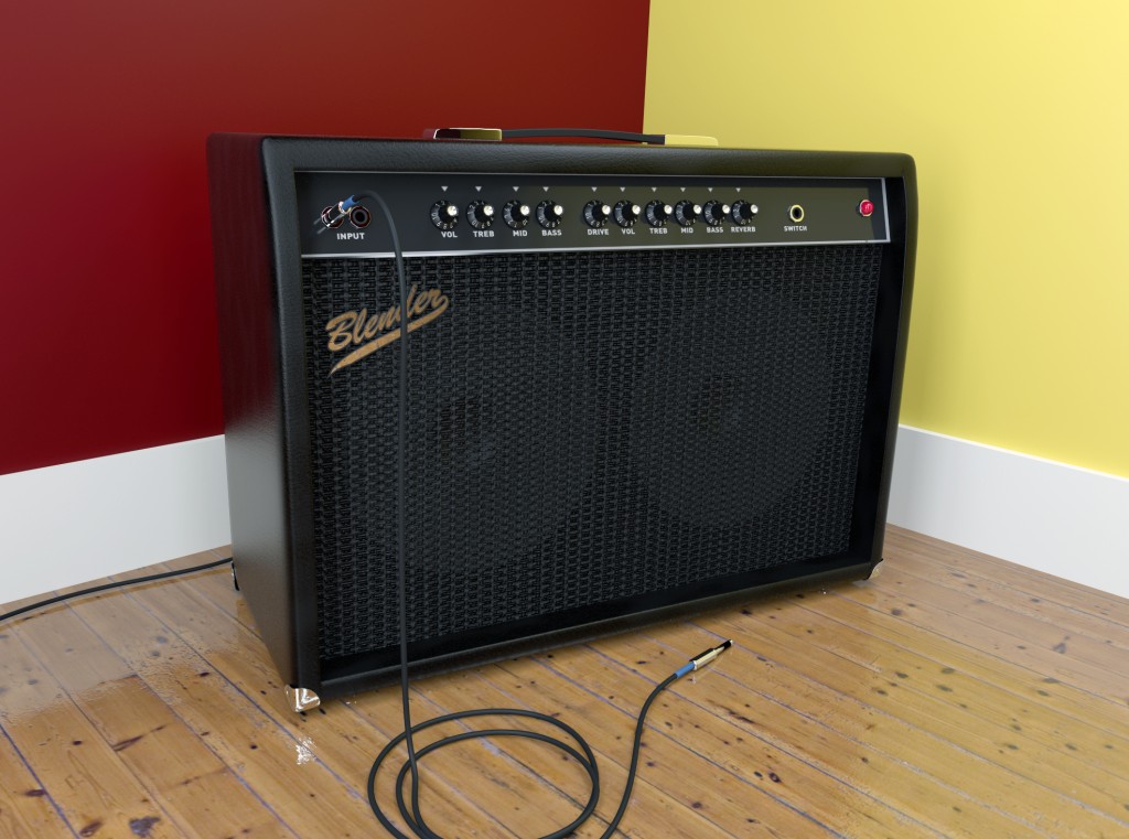 Blend Swap Guitar Amplifier