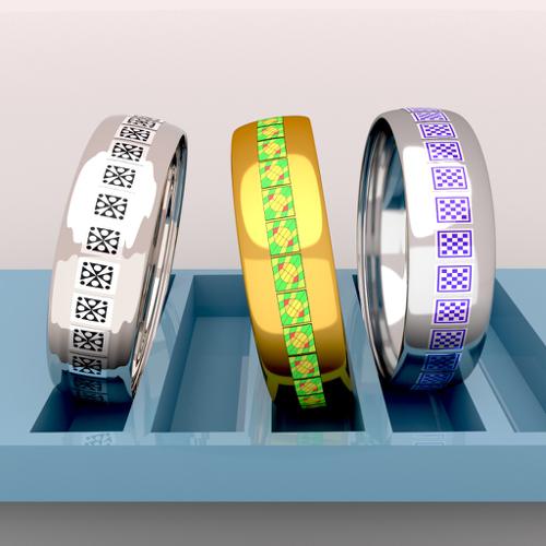 3 Ornamental Rings preview image