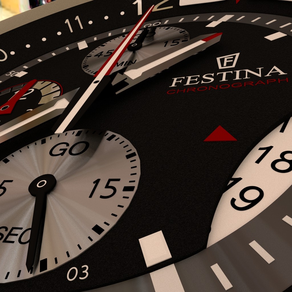 Hi-poly Wrist Watch preview image 3