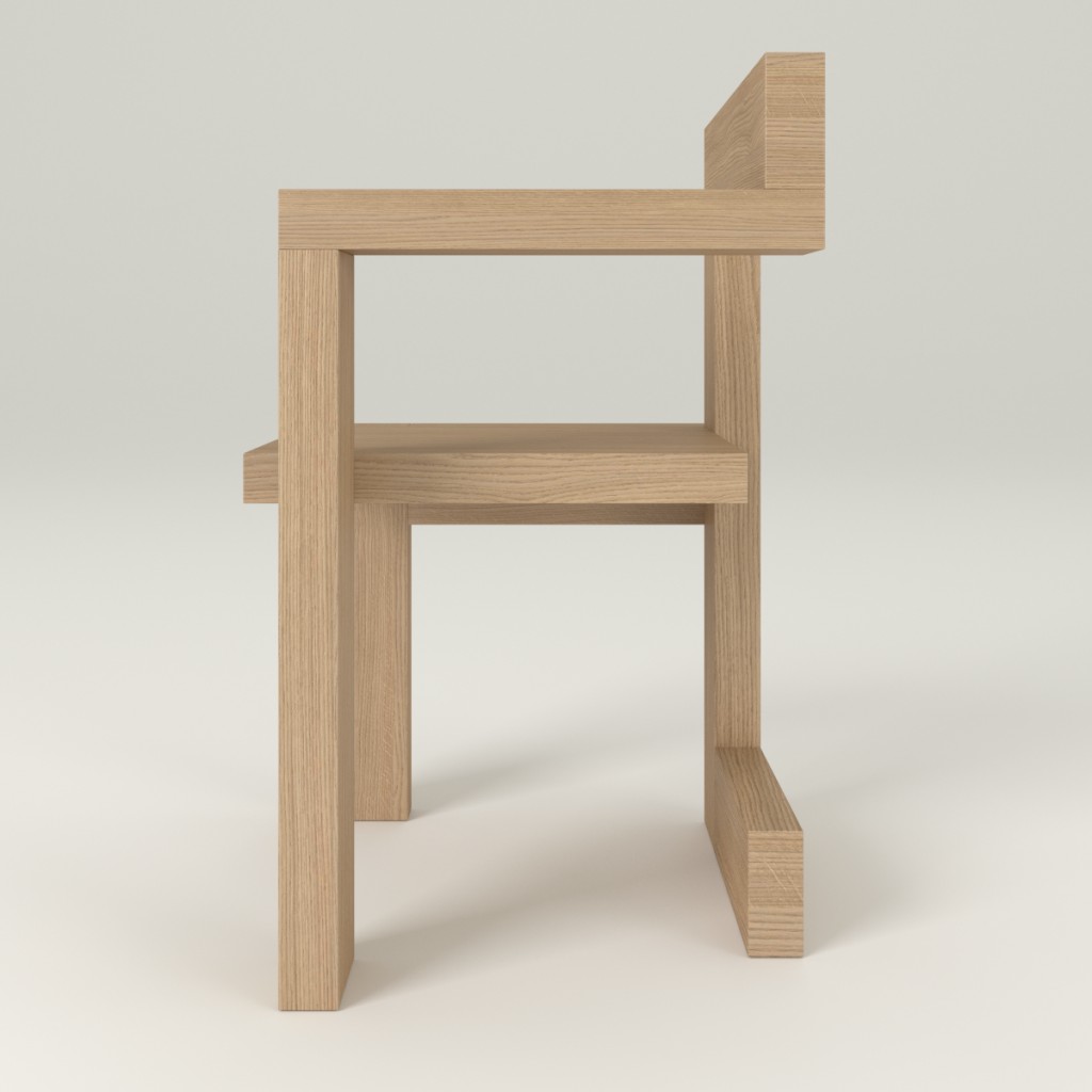 Gerrit Rietveld - Steltman Chair preview image 4