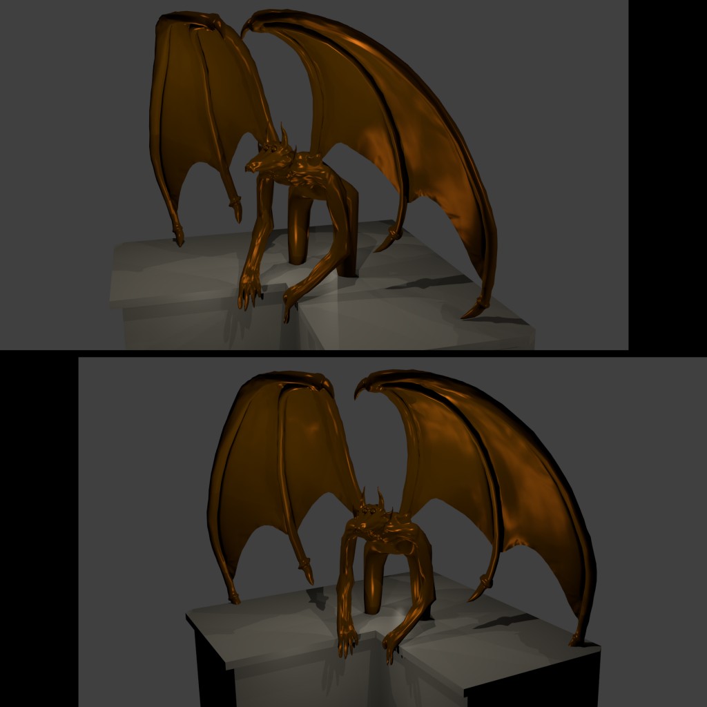 gargoyle/ statue/ stone figure / dragon preview image 2