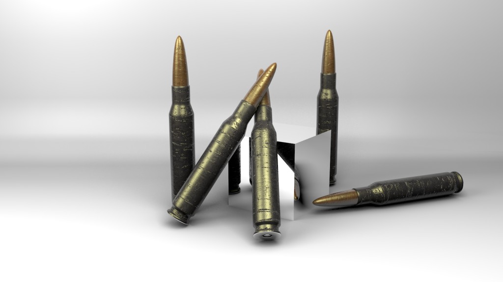 Black .308 Round worn off preview image 1