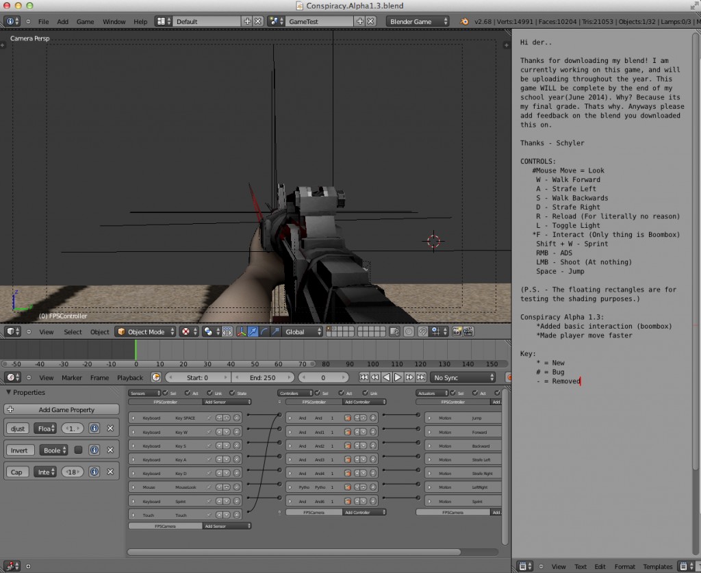 Conspiracy Alpha 1.3 Update preview image 1