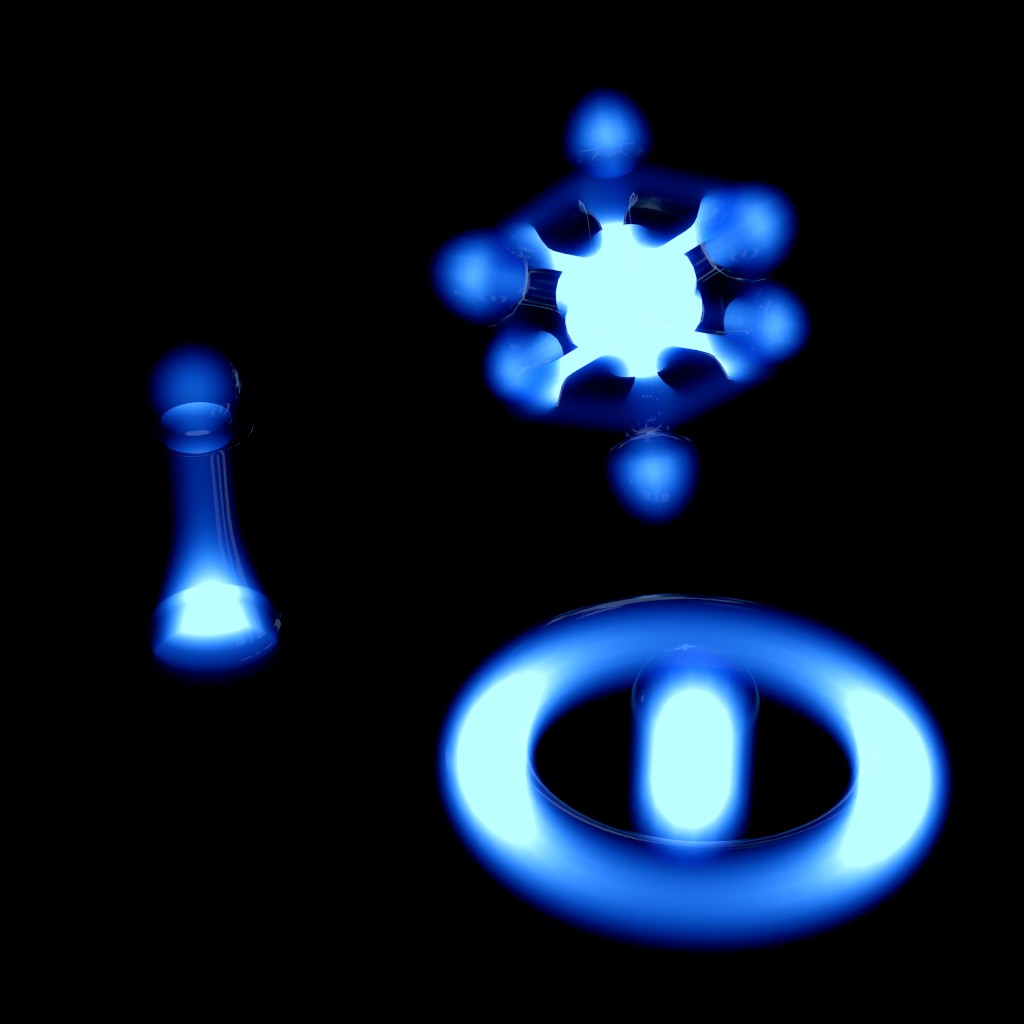 Cycles faked volumetric glowing plasma shader preview image 1