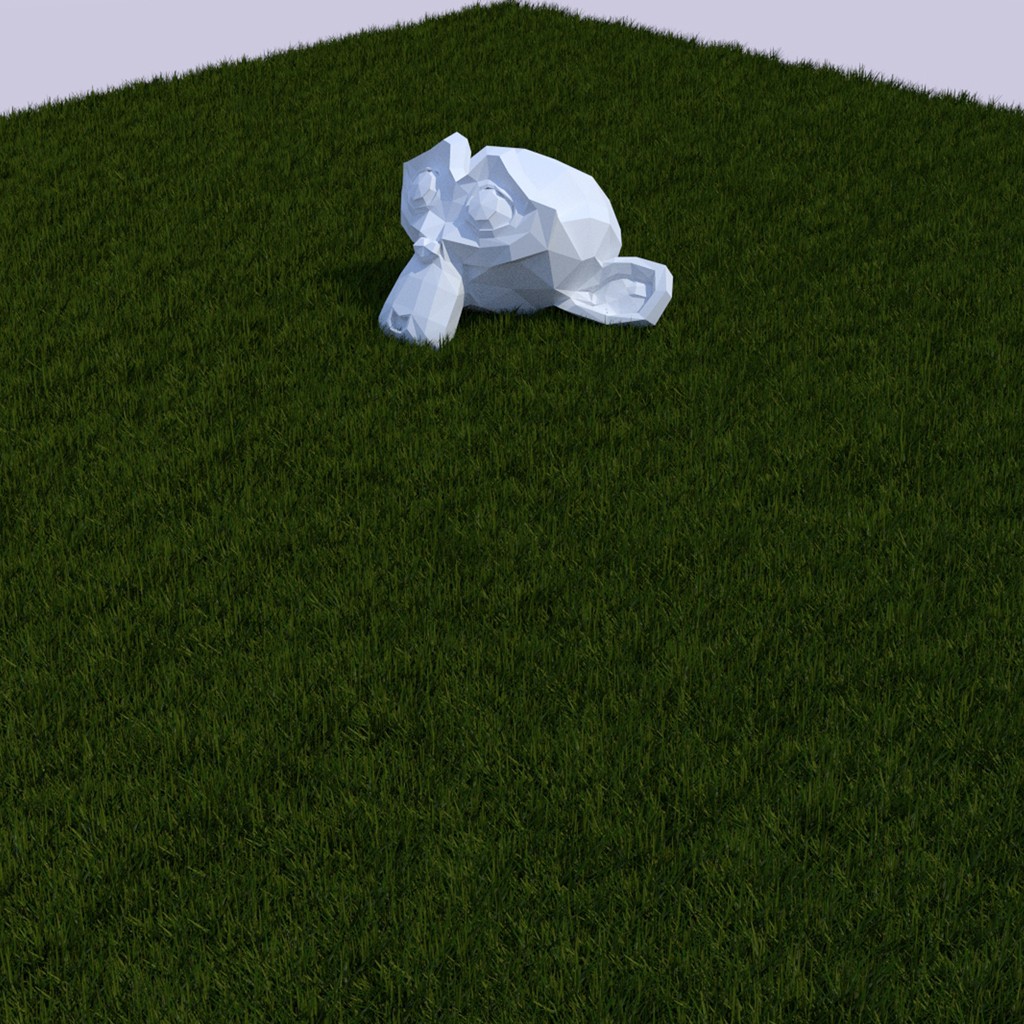 Cycles grass ( particles ) preview image 1