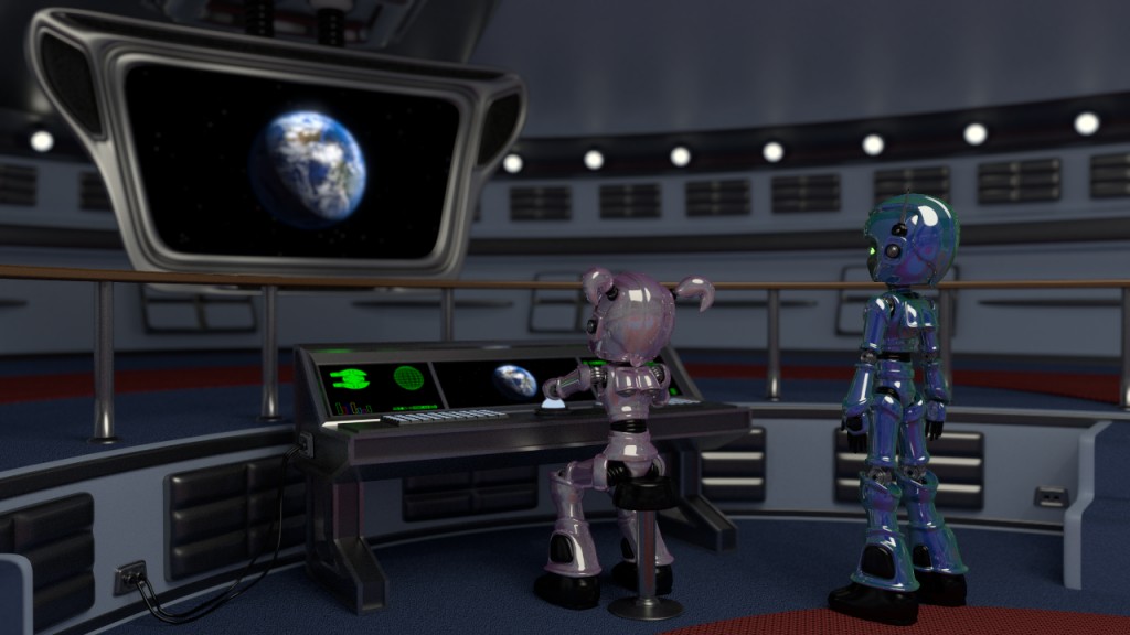 Robots and Ship Environment / Exteriror preview image 1