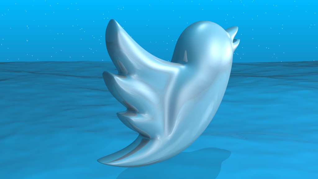 Twitter on ocean preview image 3