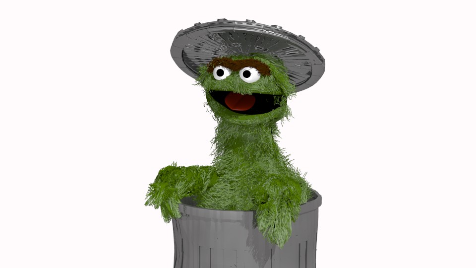 Oscar Muppet Sesame street. preview image 1