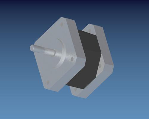 NEMA 17 stepper motor preview image