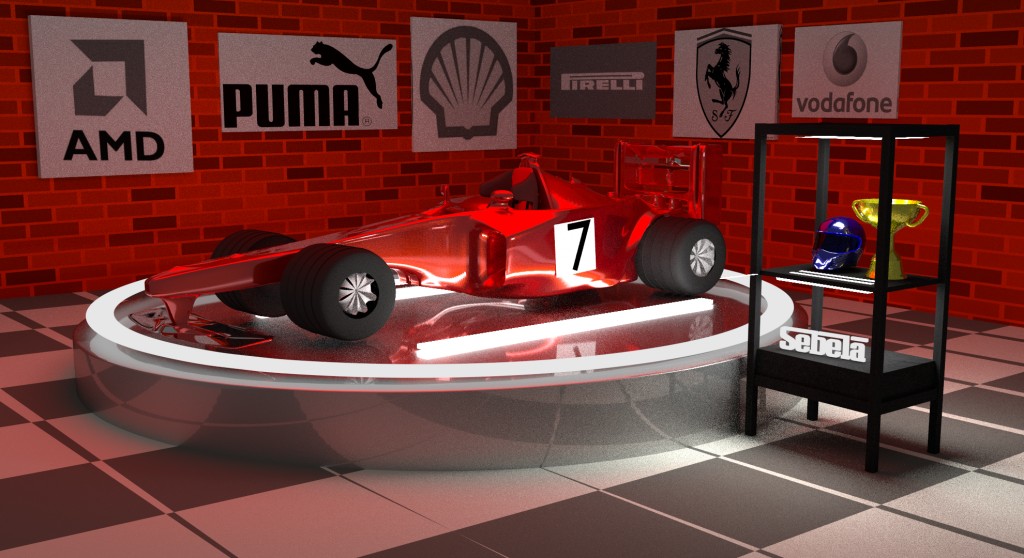 Cycles Formula F1+Garage with posters  preview image 1