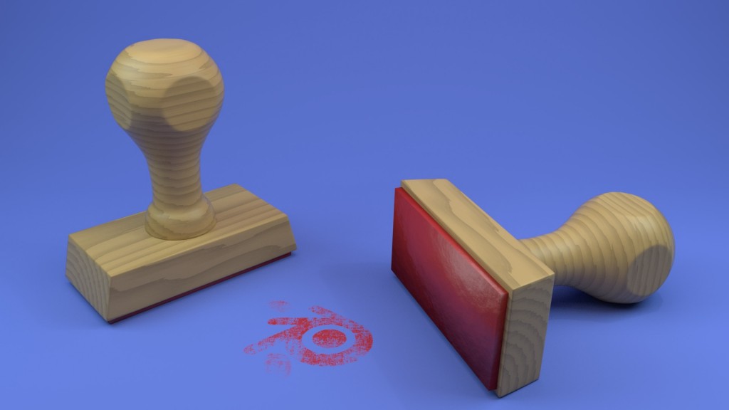 Simple rubber stamp preview image 1