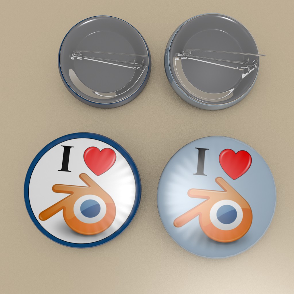 Blender badges preview image 1