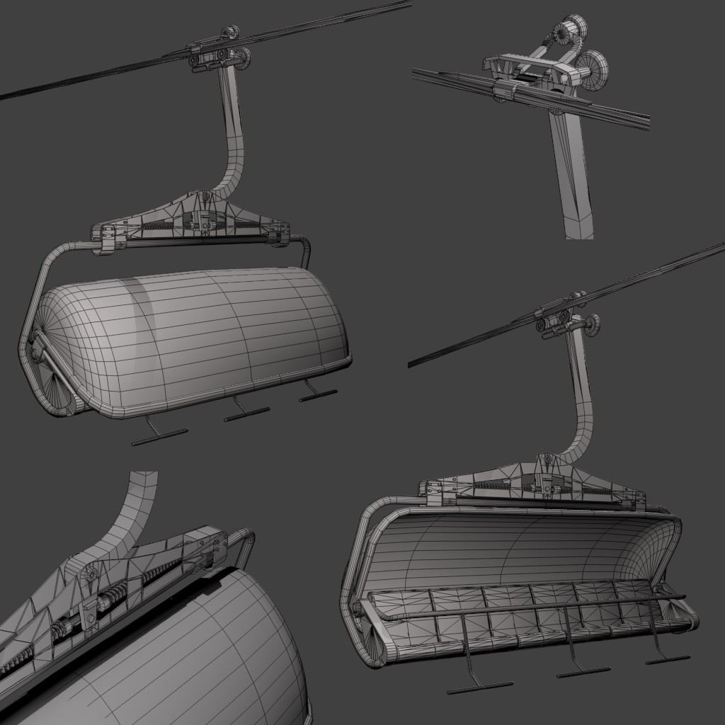 Modern chair-lift preview image 1