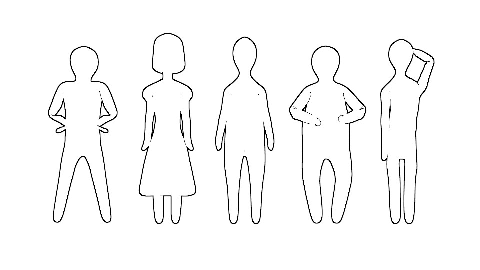 Simple Rigged Characters from Doodle Notes preview image 1