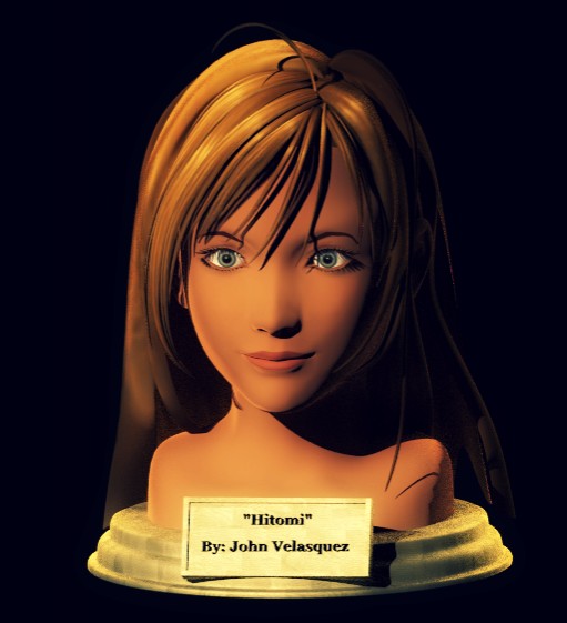 Animesh Hitomi V1 Bust preview image 1