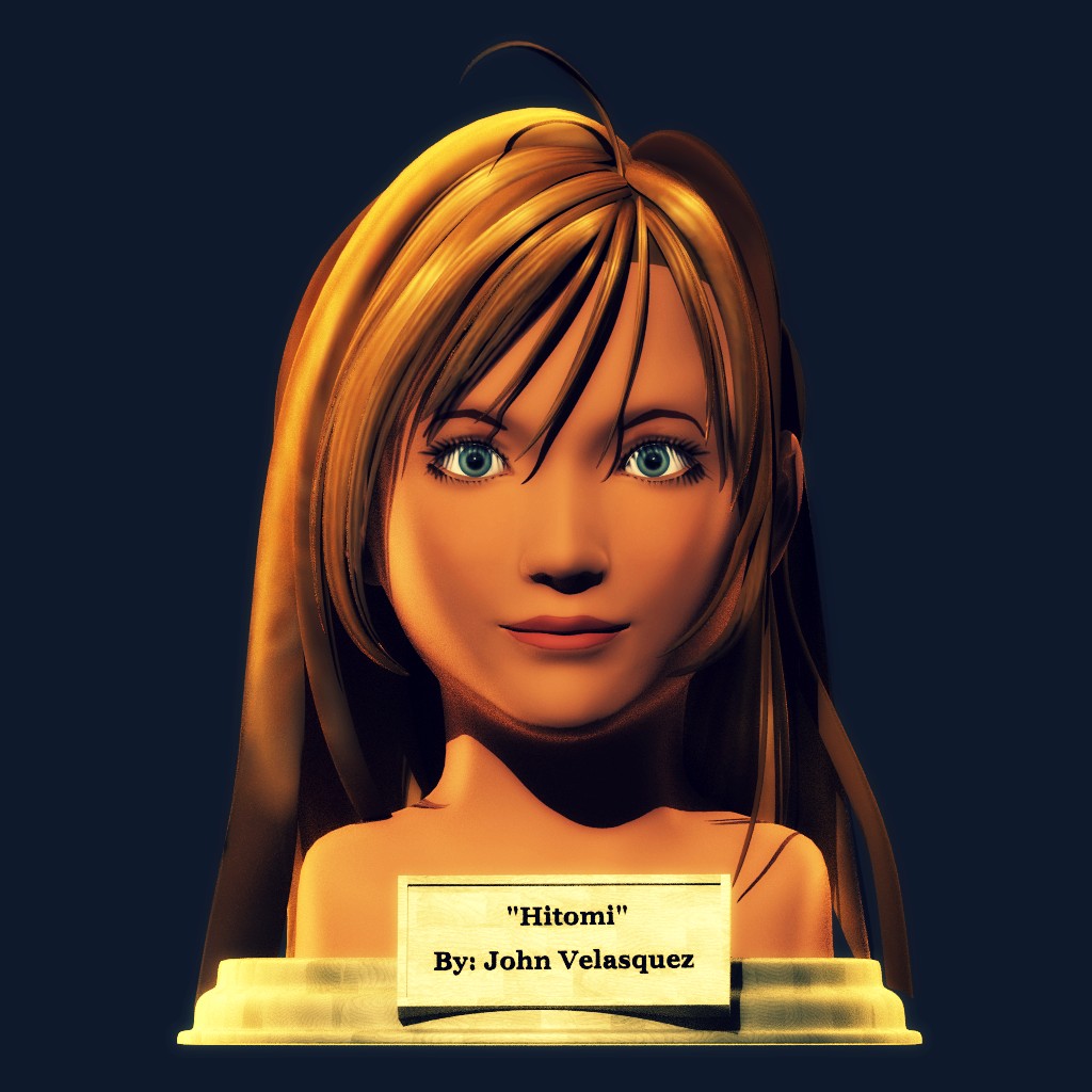 Animesh Hitomi V1 Bust preview image 2