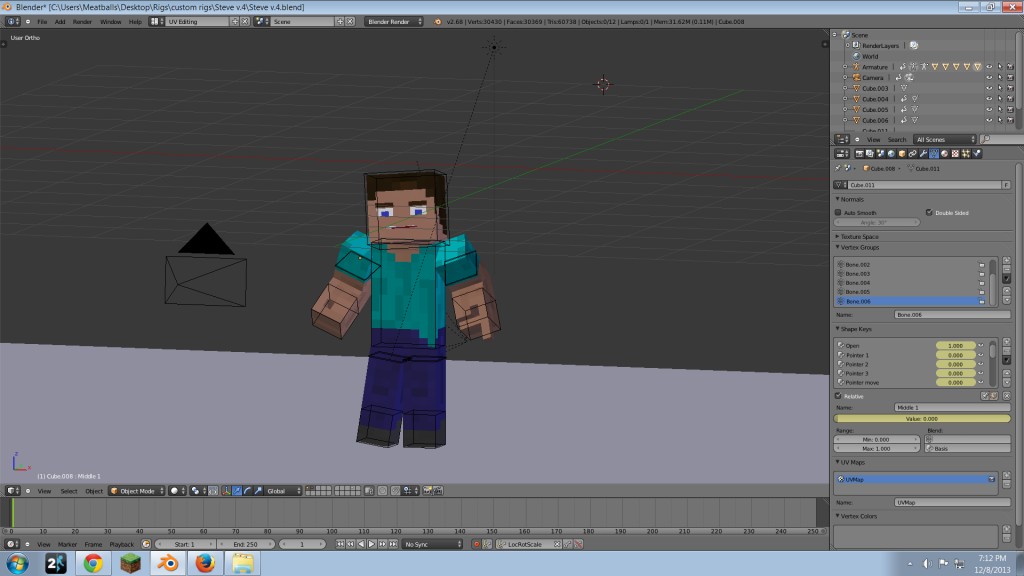 Steve rig v.4 - Skytoon21 preview image 3