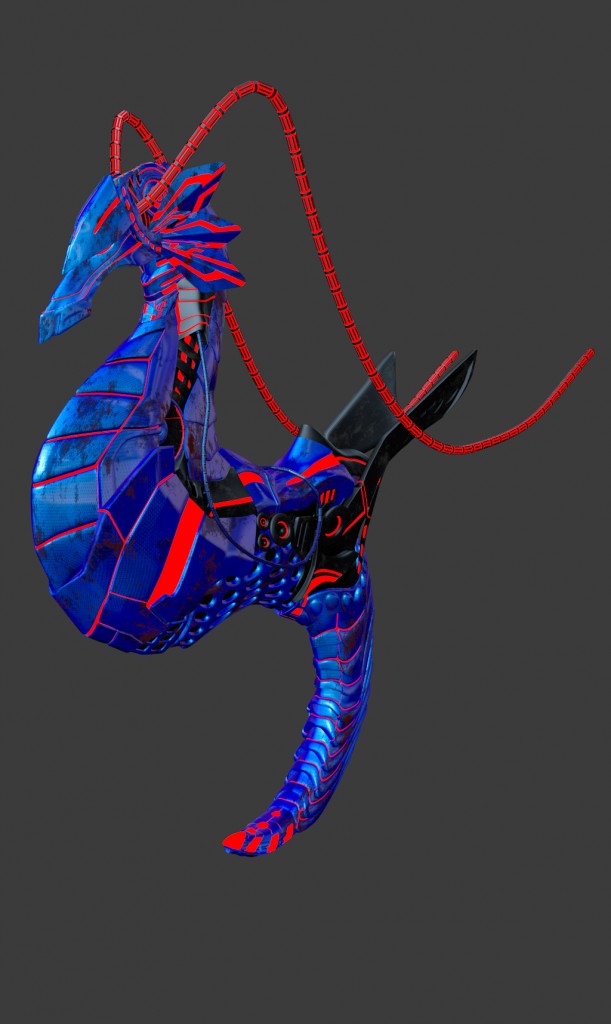 sea horse robot preview image 1