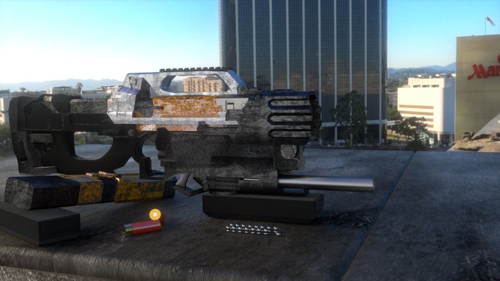 Crysis 3 Typhoon with Auto shotgun Attachment preview image 1