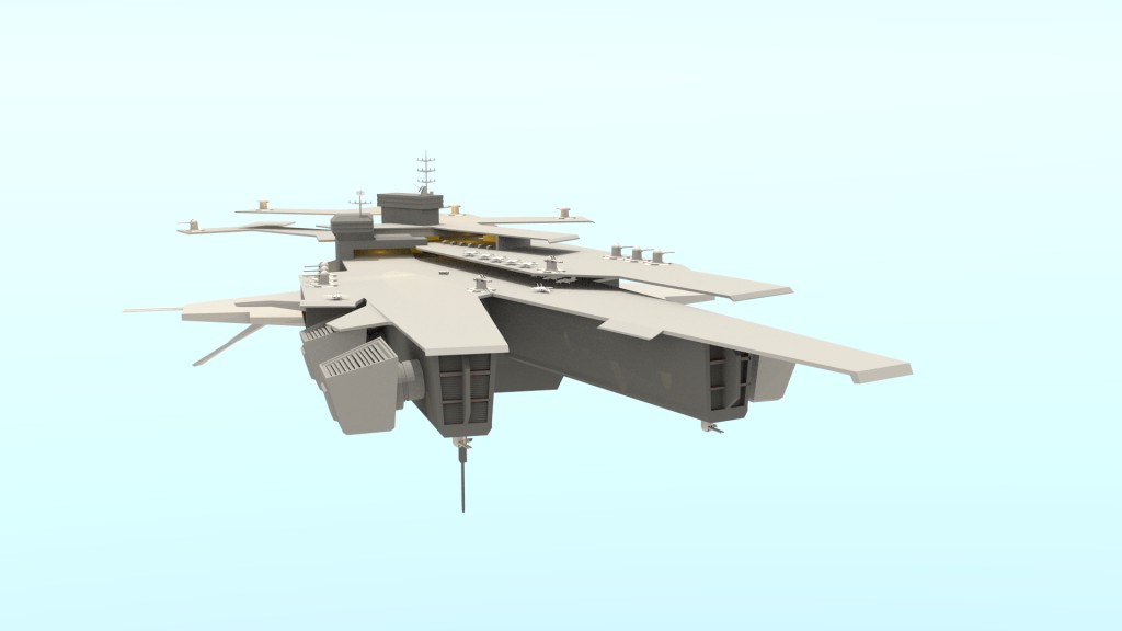 Flying Aircraft Carrier preview image 1