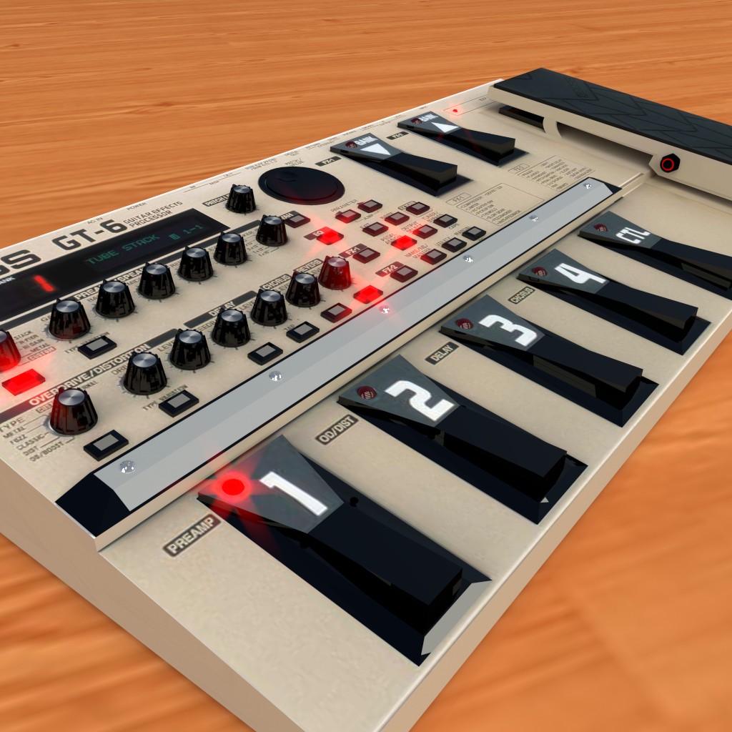 BOSS GT-6 Guitar Effects Processor preview image 1