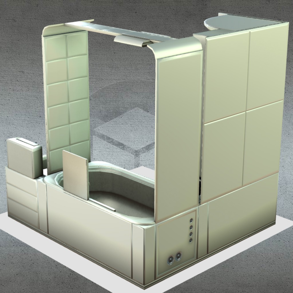 Compact bathroom module preview image 2