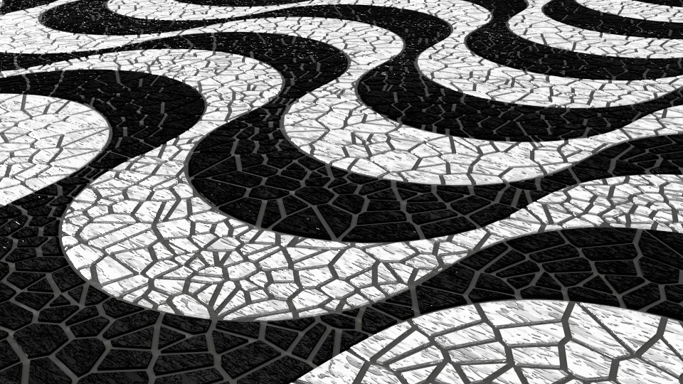Mosaic Sidewalk Rio - Copacabana preview image 2