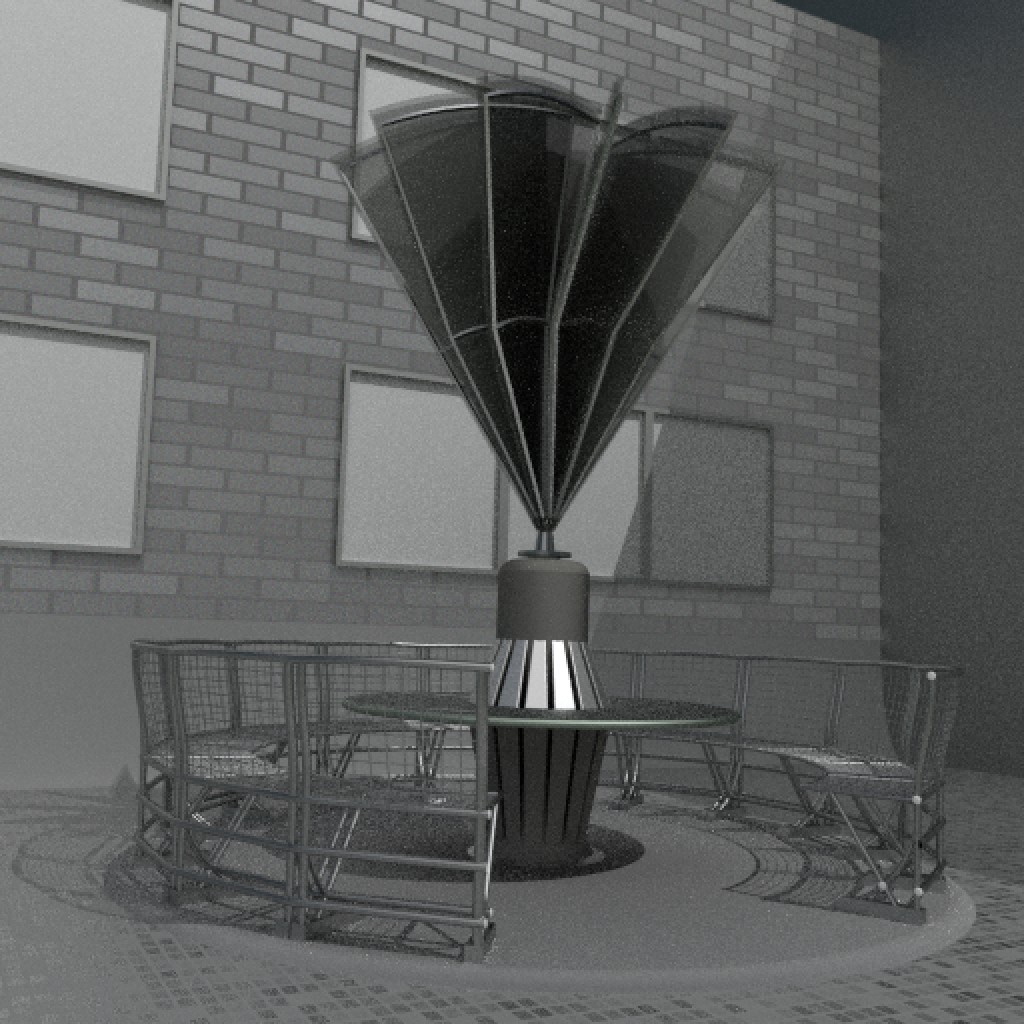 Round Bench preview image 2