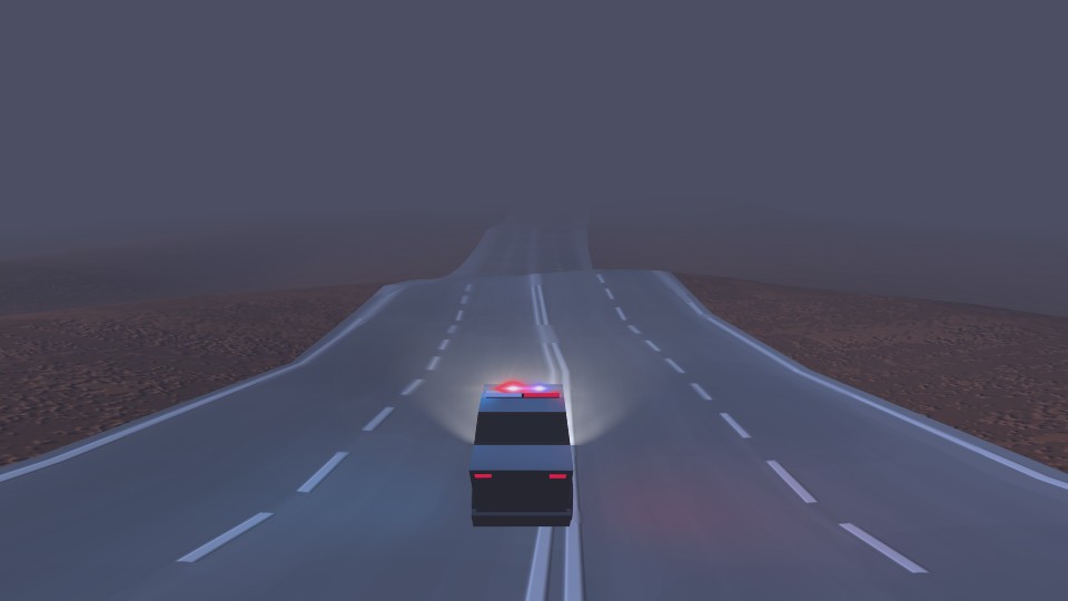 Simple BGE Police Car preview image 1