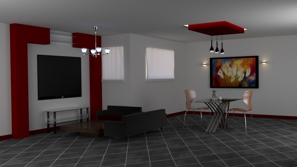 Living Room Scene preview image 1