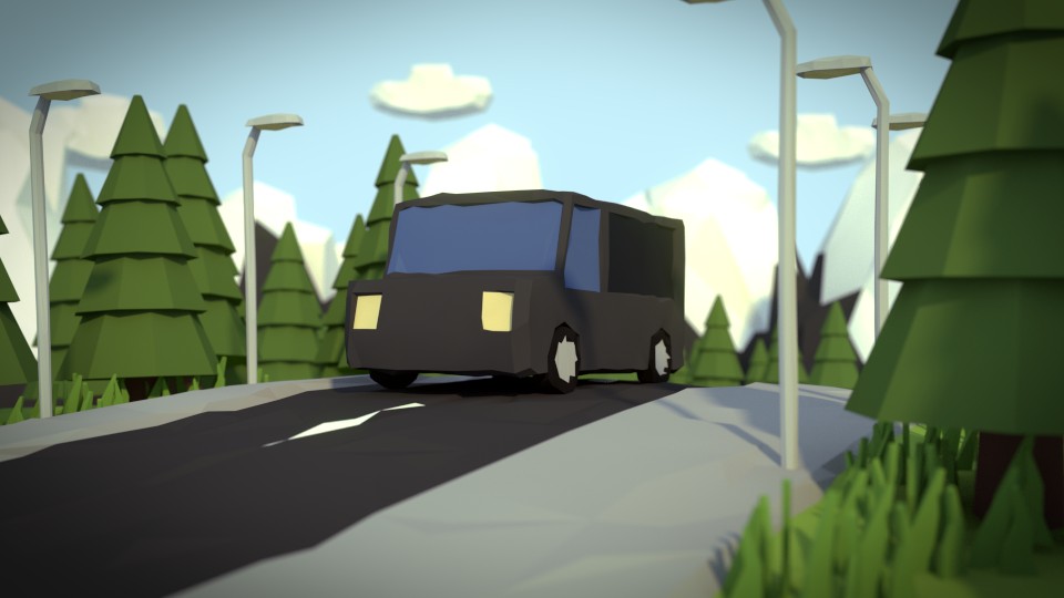 BLENDER Timelapse: Road Trip! preview image 1