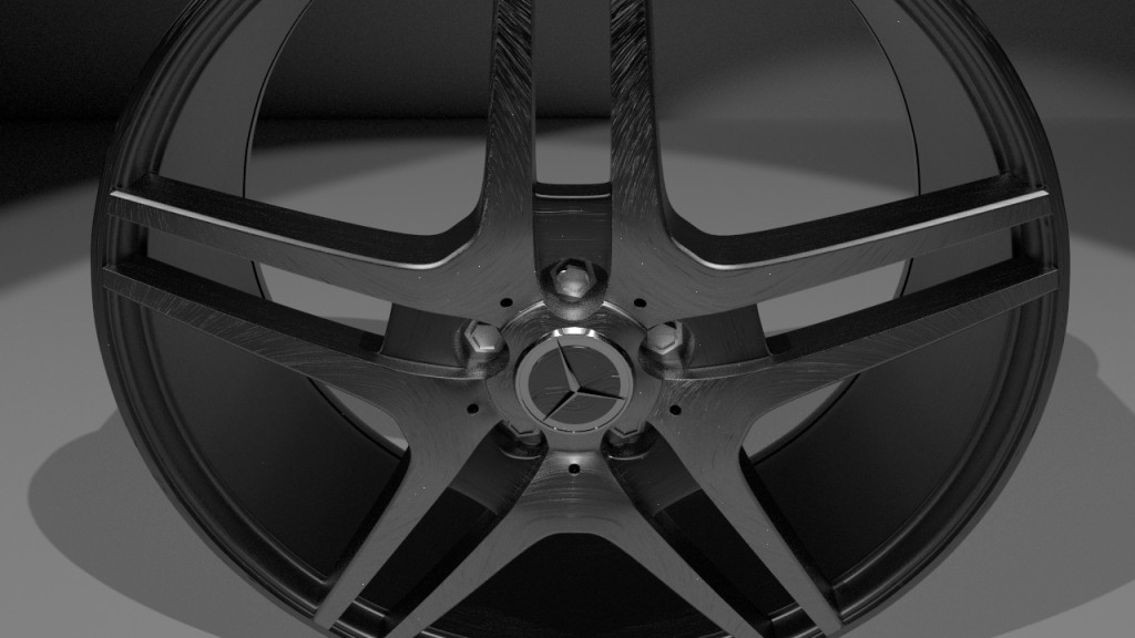 Mercedes SLS 5 Spoke RIm preview image 1