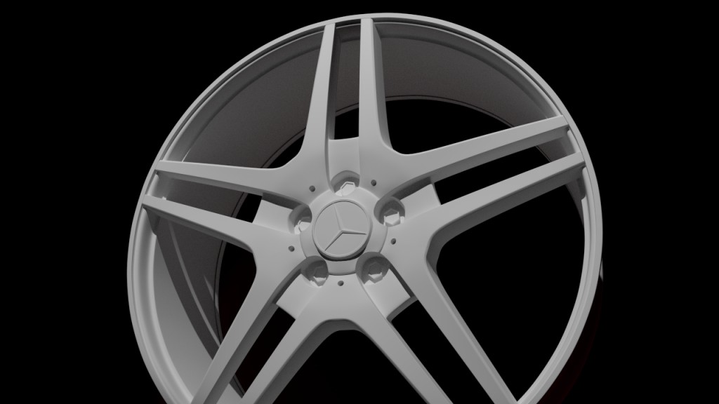 Mercedes SLS 5 Spoke RIm preview image 2