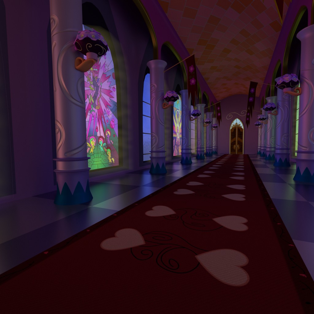 Canterlot hallway preview image 1