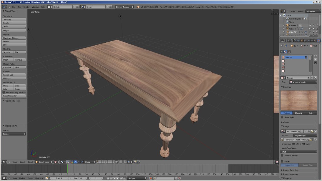 Amerikanischer Nusbaum Tisch preview image 1
