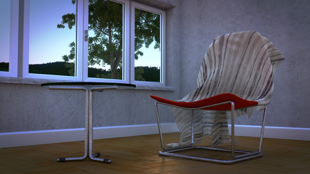 Interior with chair preview image 1