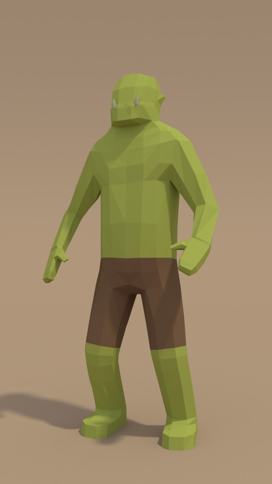 BLENDER Timelapse: The Orc preview image 1