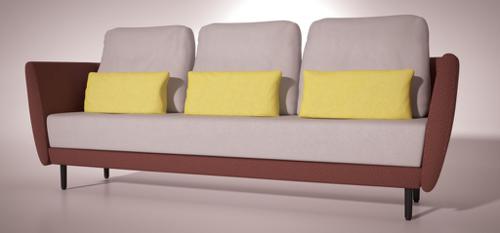 Triplex Sofa preview image
