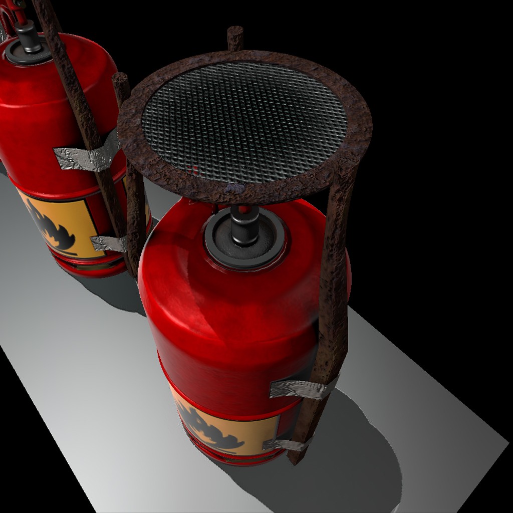 Gas cooker (improvised) preview image 2