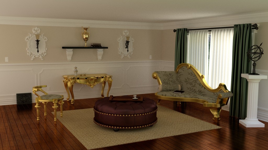 Living Room Populated. preview image 1