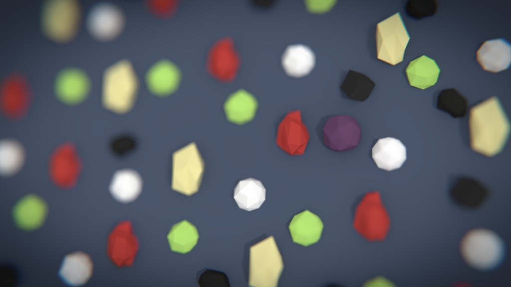 BLENDER Timelapse: Scene for a wallpaper preview image 1