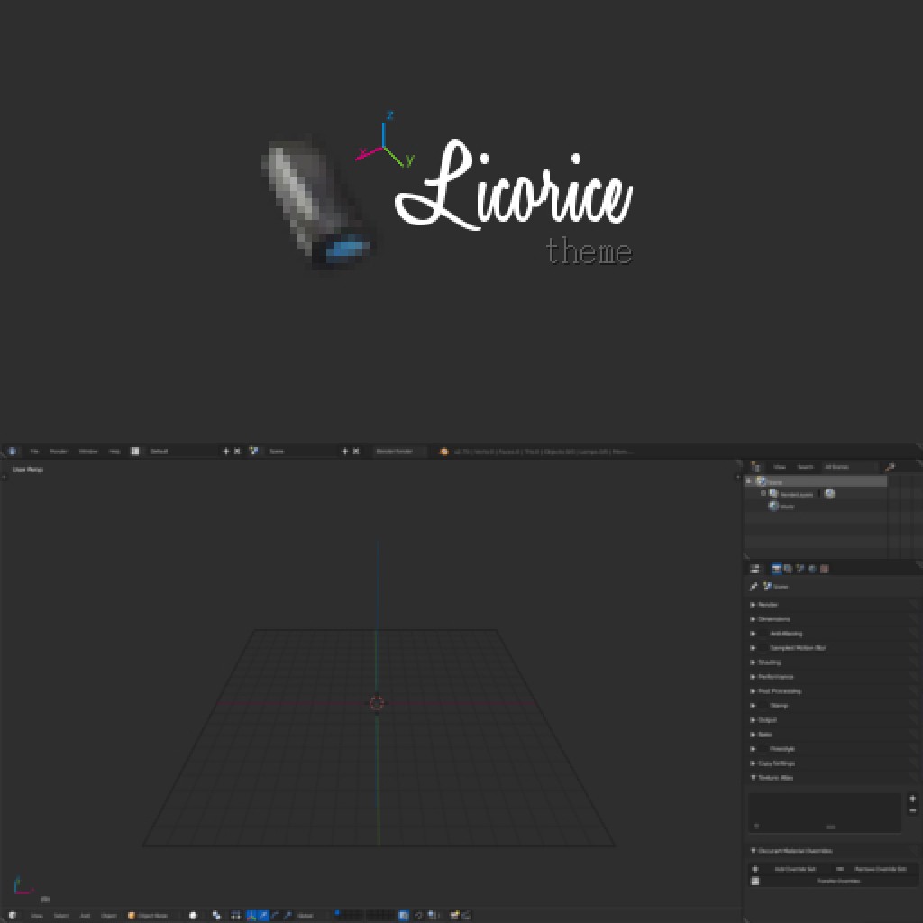 Licorice Theme preview image 1