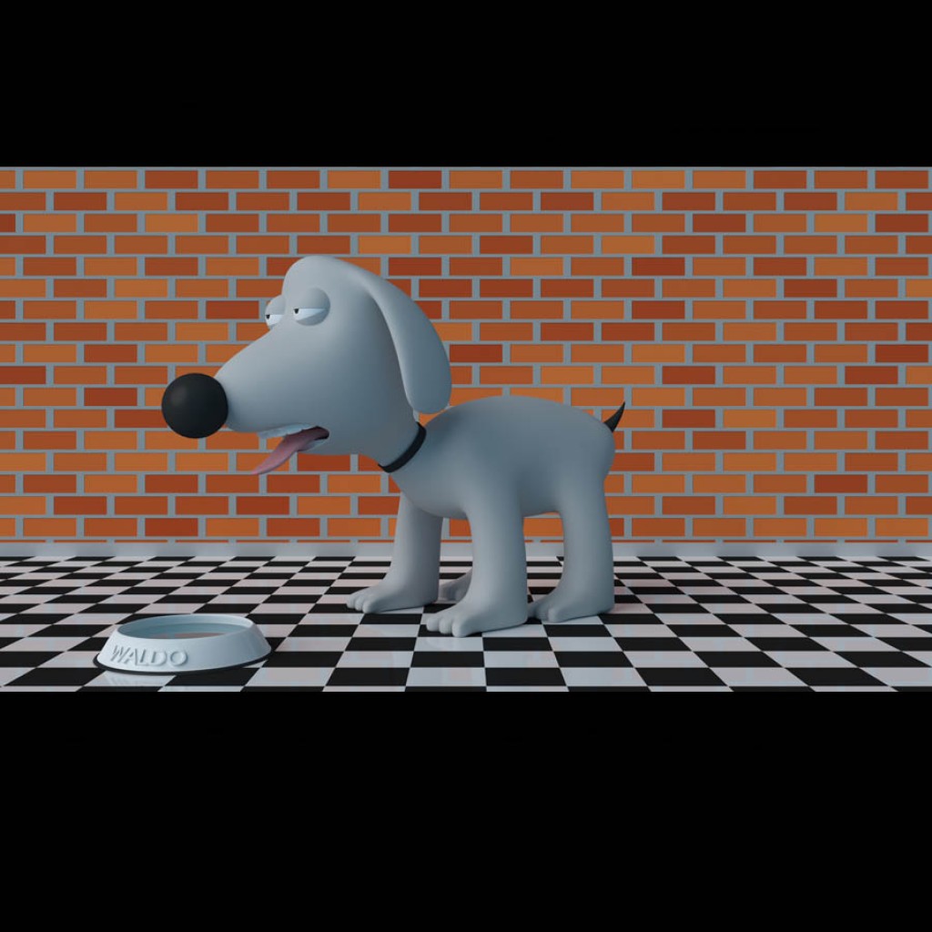 Waldo the Cartoon Dog preview image 1