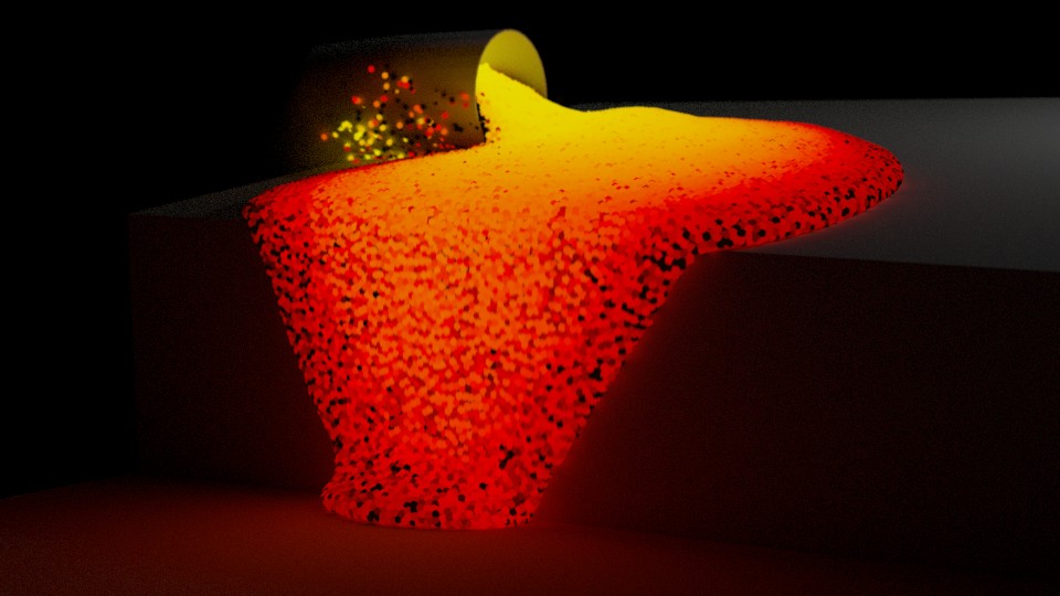 Particle Lava First try preview image 1