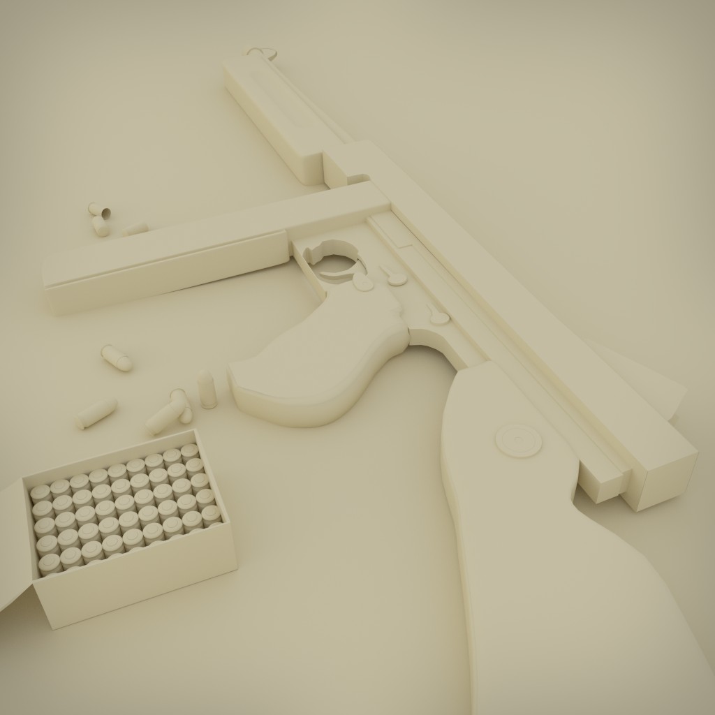 Thompson M1A1 Submachine Gun  preview image 1