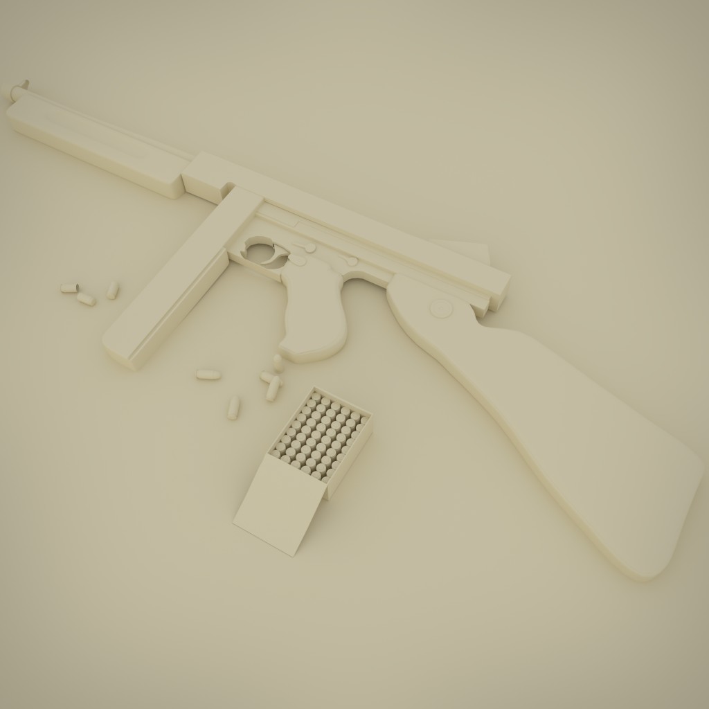 Thompson M1A1 Submachine Gun  preview image 2