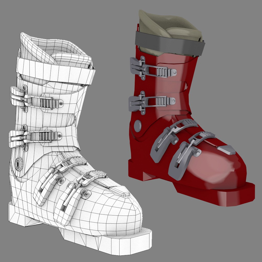 Alpine ski boot 1 preview image 1
