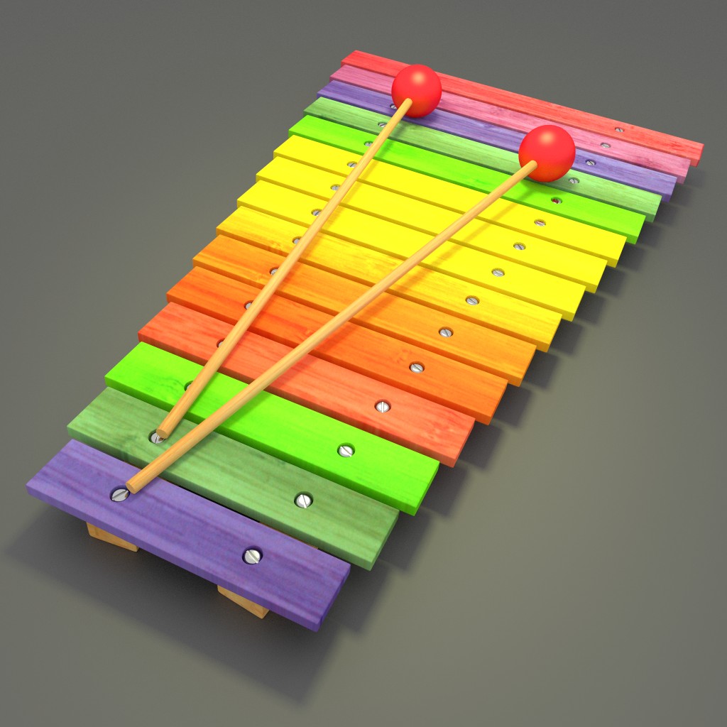 Blend Swap WOODEN XYLOPHONE